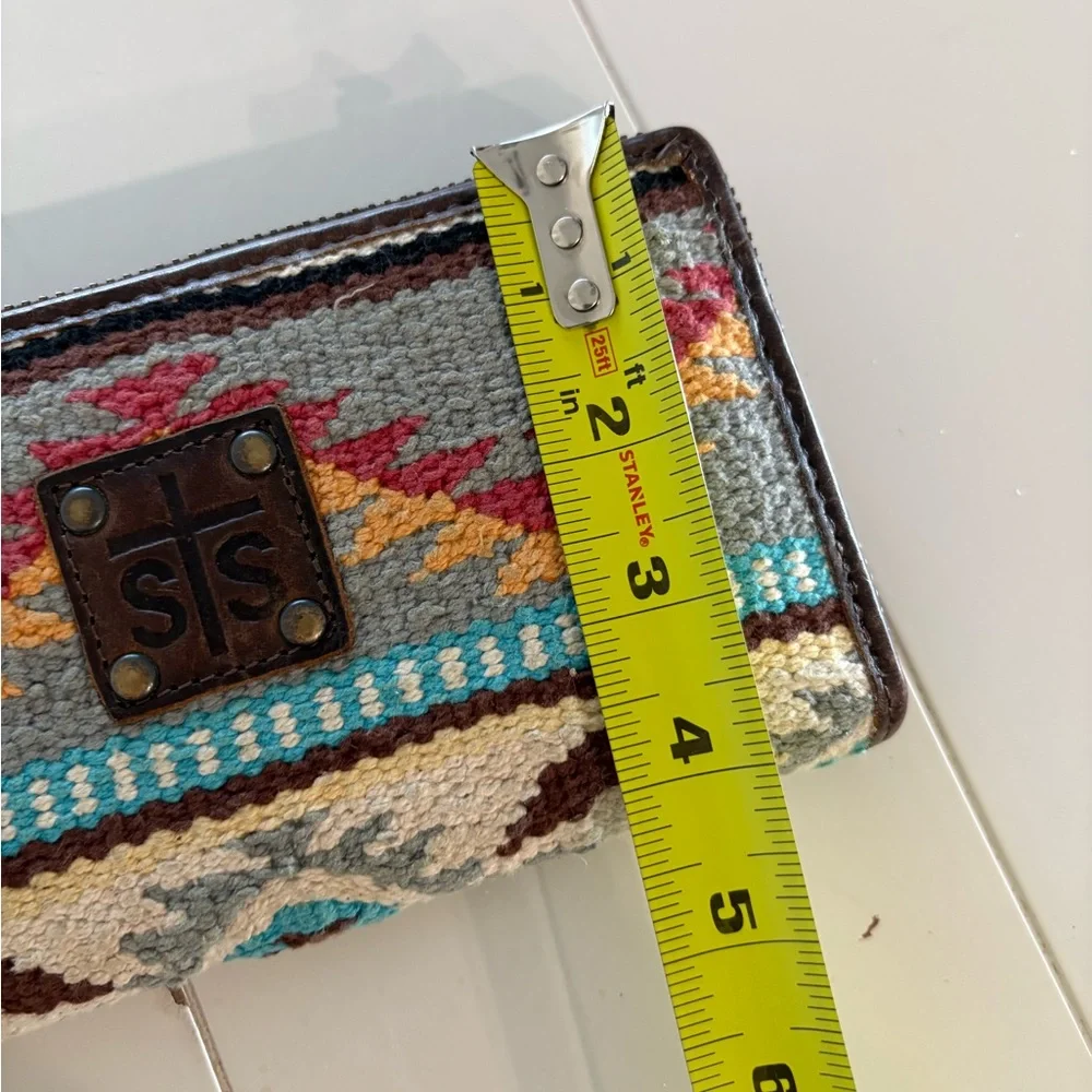 STS Ranch Aztec Colorful Patterned Wallet - Picture 7 of 7